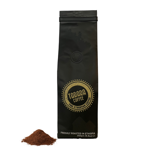 1 - Tarara Coffee - 250g - Premium Ethiopian Coffee - 100% pure Arabica (Ground)
