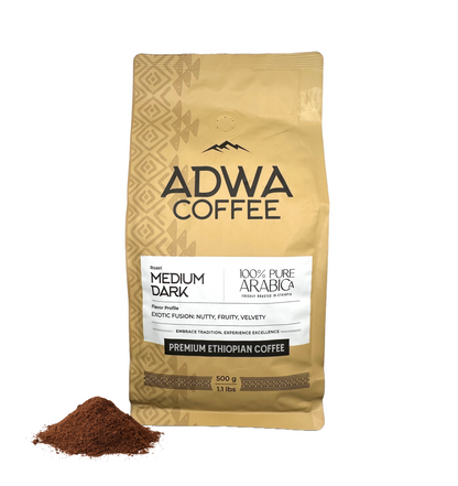 2 - Adwa Coffee 500 g – Ground Coffee