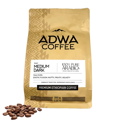 3 - Adwa Coffee 250 g – Whole beans