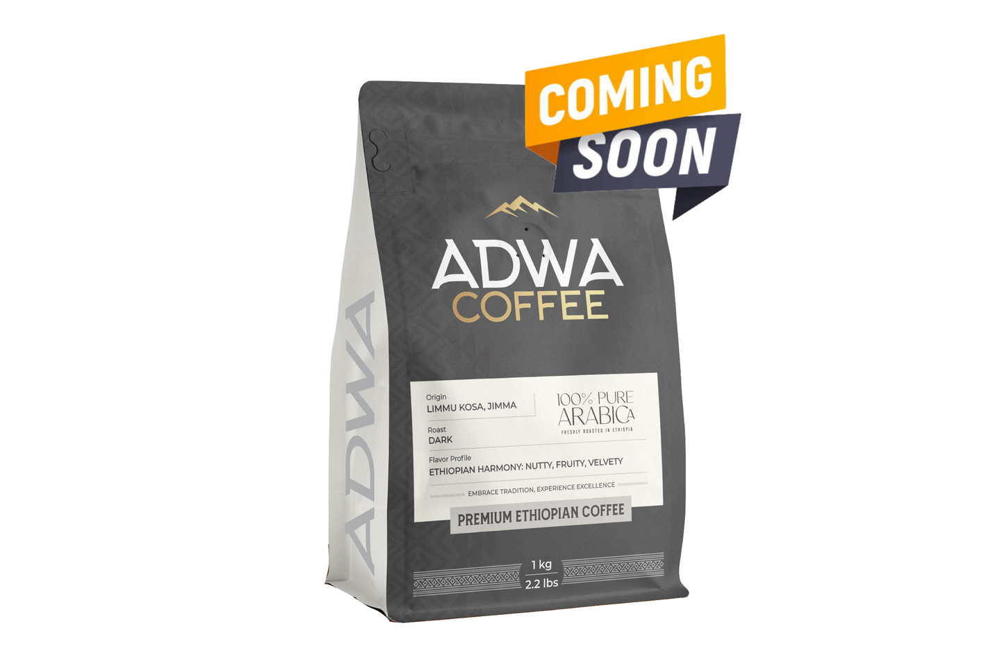 5 - ADWA Coffee - Premium Ethiopian coffee - Dark Roast - Coming soon