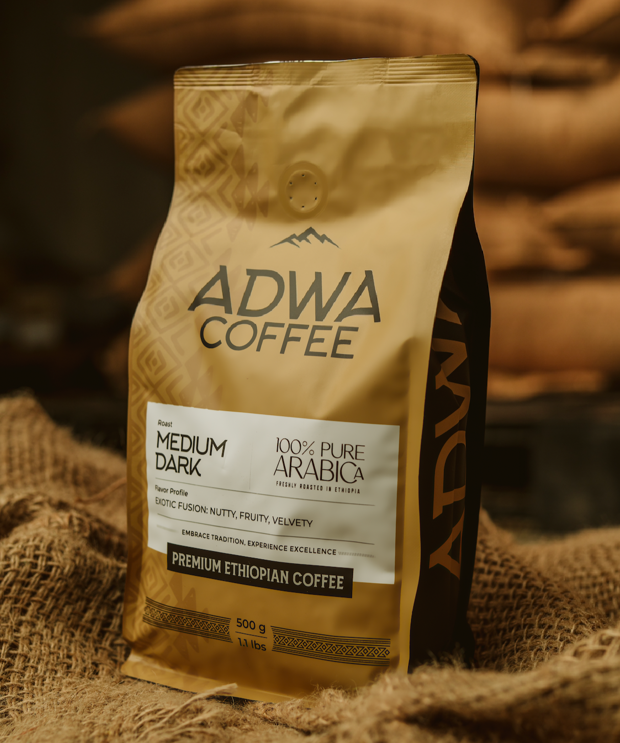 2 - Adwa Coffee 500g – Ground Coffee